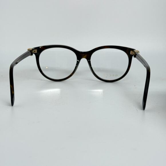 GUCCI GG1074O 005 Cat Eye Havana Dark DEMO LENS Frame Only 53-18-145 H19090 - Picture 3 of 7